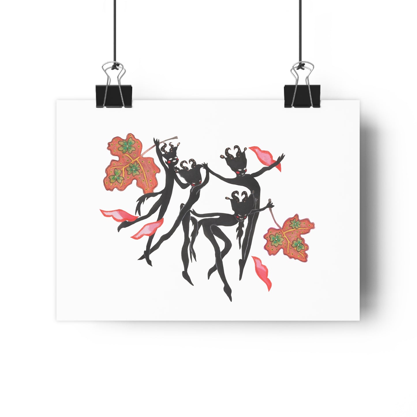 Goblins Forest Dance Print