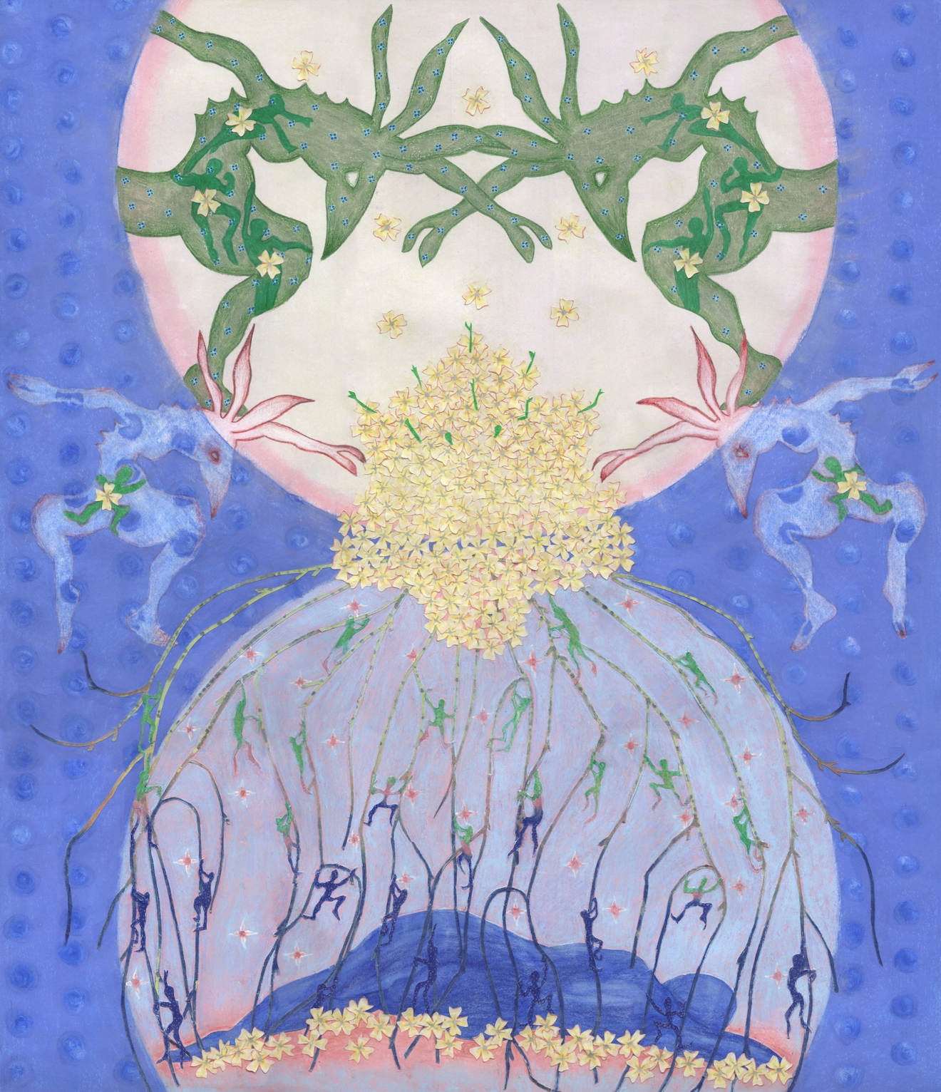 Your Dream Creatures Hover Over You Print