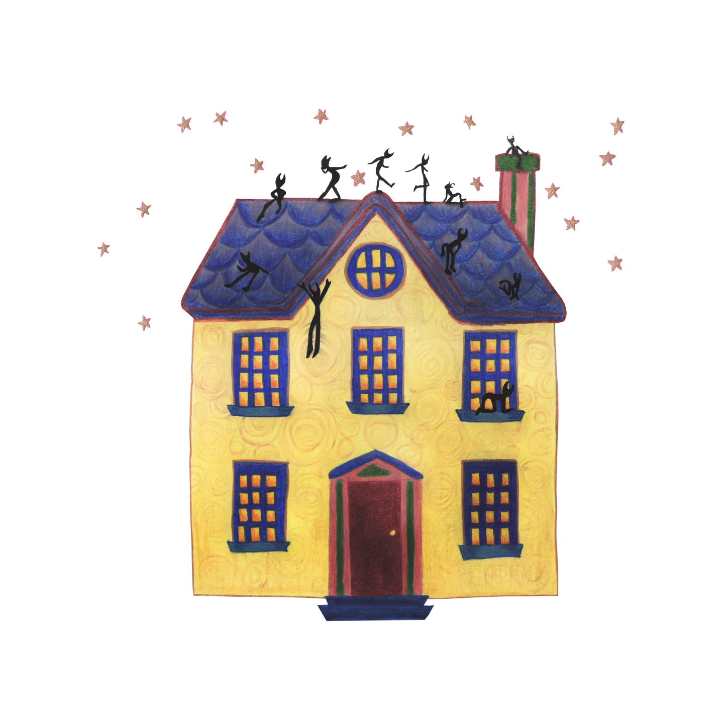 Goblin House Party Print