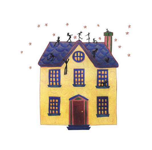 Goblin House Party Print