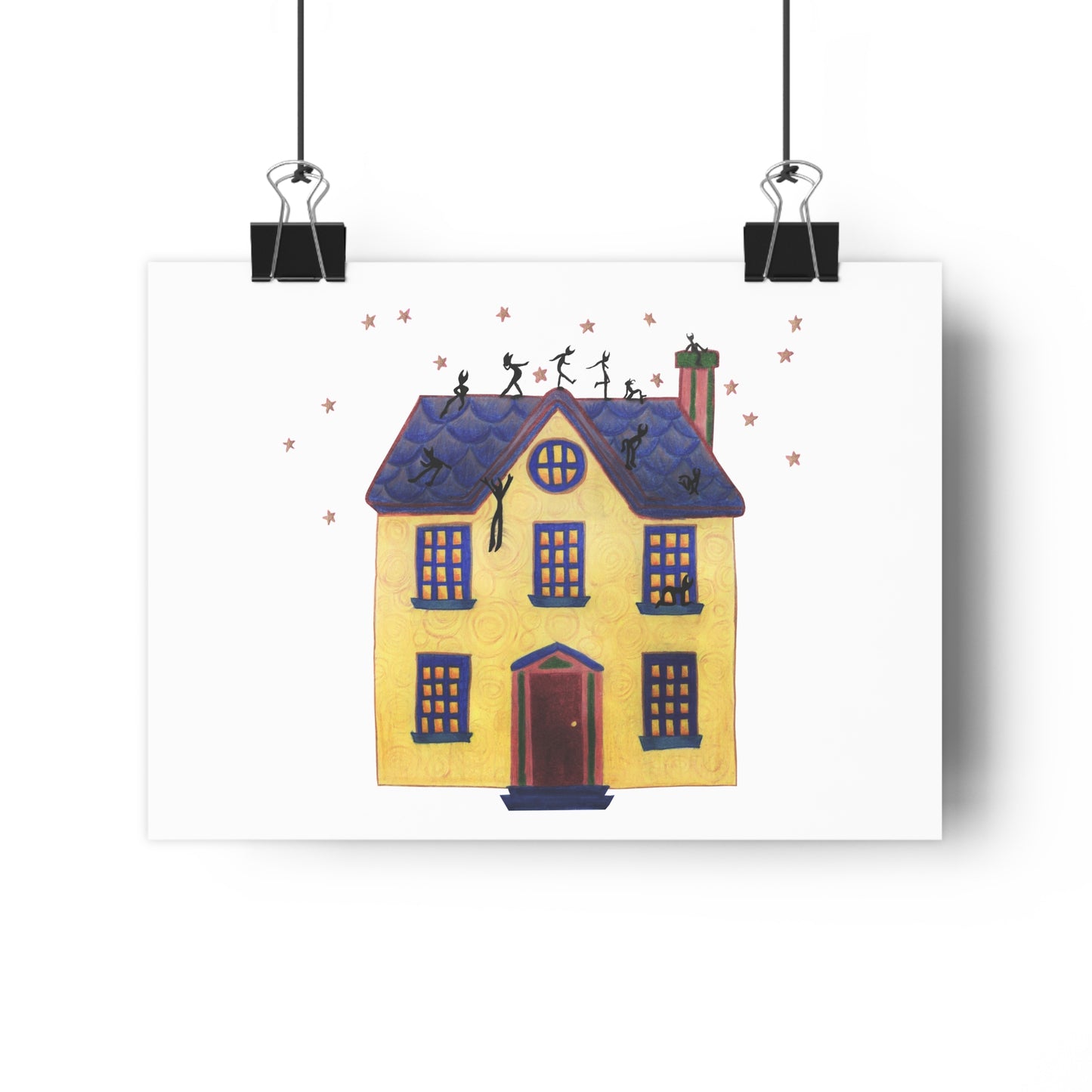 Goblin House Party Print
