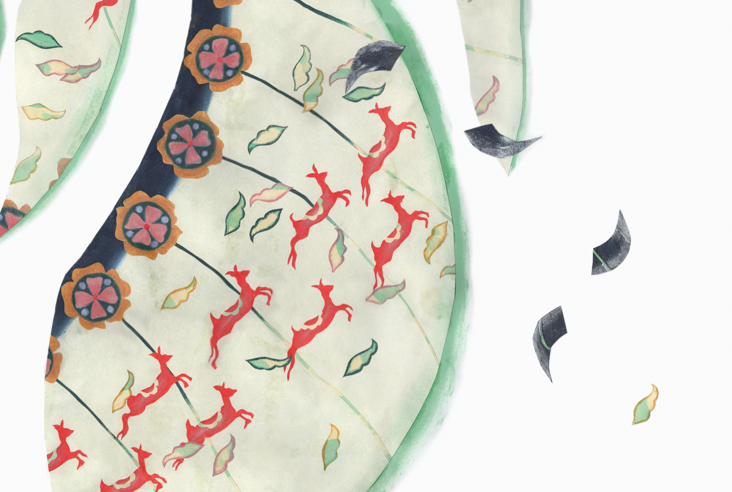 Little Red Deer Make a Run For It