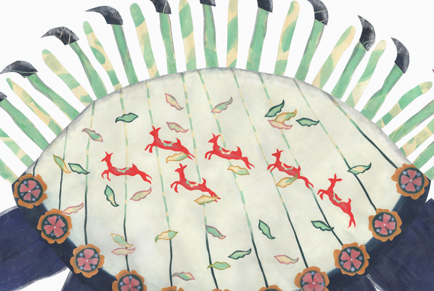 Little Red Deer Make a Run For It