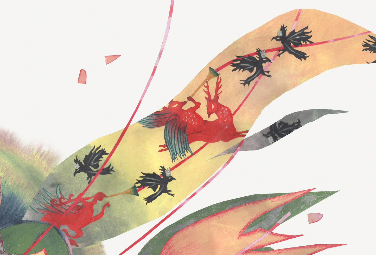 Three Winged Brothers Fly